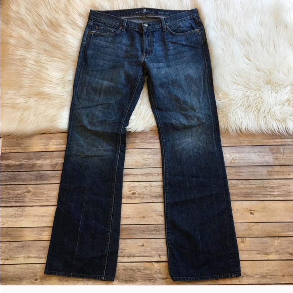 7 for All Mankind Bootcut Jeans 36x32